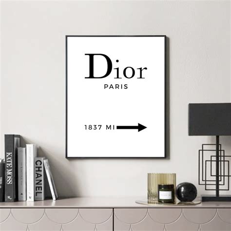 dior poster|Dior framed pictures.